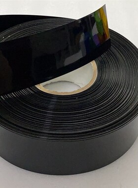 电池PVC热缩套管外皮绝缘收缩膜黑色30 35 43 50 68 58 85 90MM