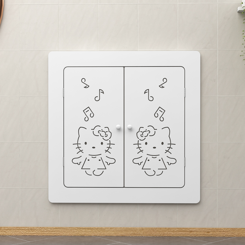 地暖遮挡罩防水省空间水表箱遮挡装饰暖气片装饰遮挡分水器遮挡柜