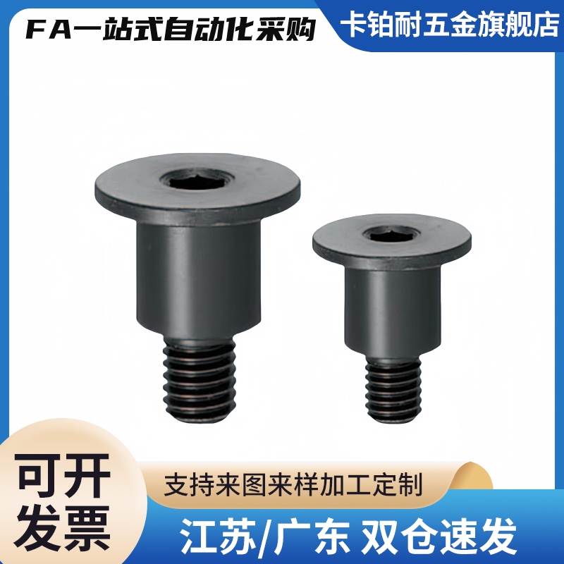 DBGS3/4/5/6/8/10超短头型 轴销固定螺栓台阶支点螺丝 不锈钢 ZC