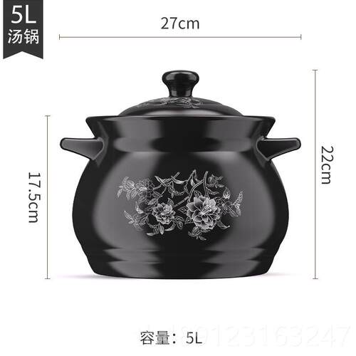 正品瓦煲砂锅老式瓦煨汤家用土沙罐汤煲气汤罐炖锅燃干烧陶瓷煲炖