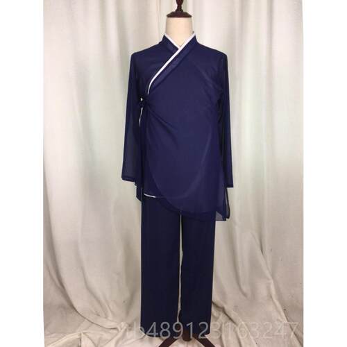 正品男款古典练舞身剑舞舞蹈服装北舞上戏课堂组考合习服艺表韵演