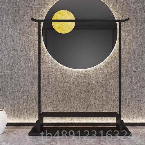 正品木落地挂2衣架卧室实木松高端式衣帽架彷古木质双层中衣架025