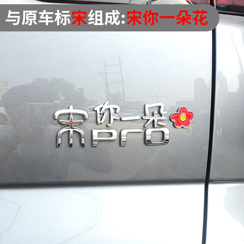 byd比亚迪宋专属汽车车贴