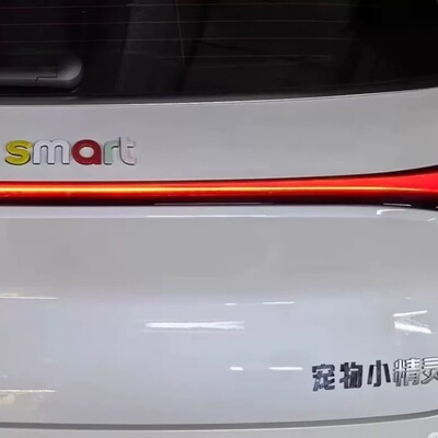 smart宠物小精灵标志3D汽车标贴