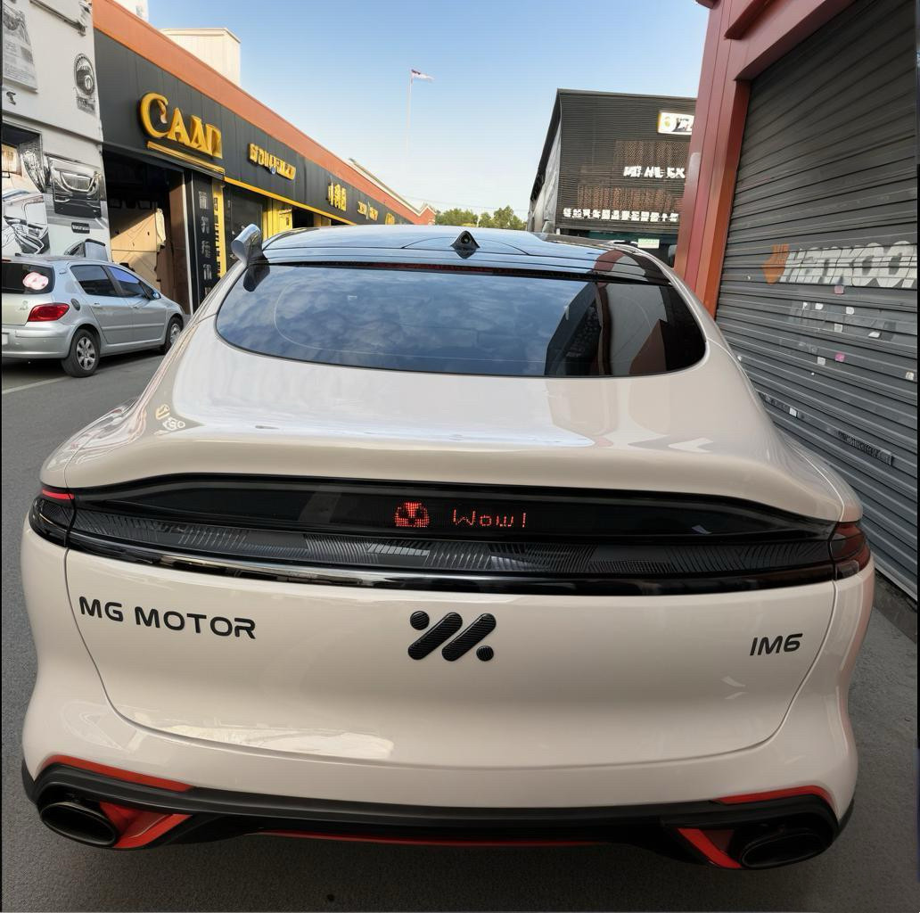 智己IM6IM5汽车标贴定制不锈钢