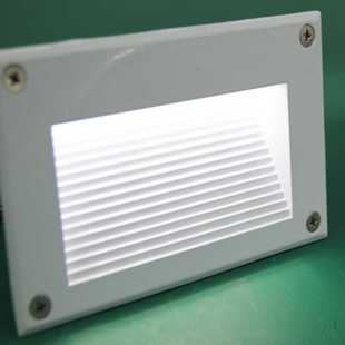 户外led阶梯灯白色台阶楼梯灯6W防水草坪墙角楼梯庭院栏杆阶梯灯