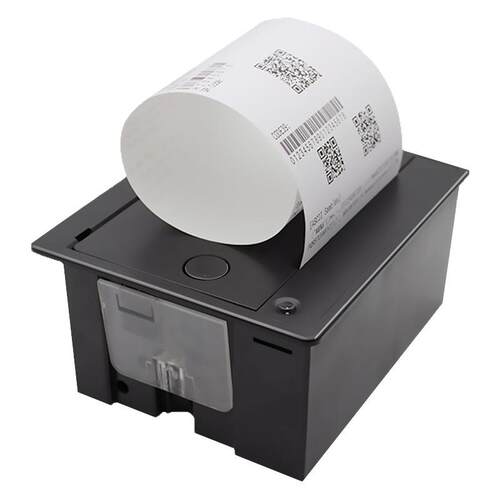 E80小票型T嵌入式热敏票打印组机自助设备80MM印机模带小切刀打标