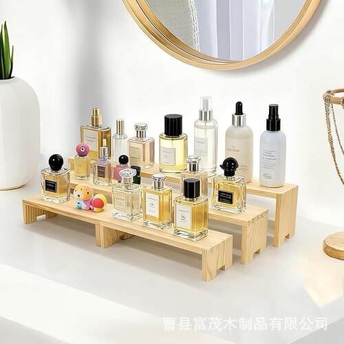 木品质化妆手A25119-品纳架阶梯式乐娃娃展示架派对水收果甜架调