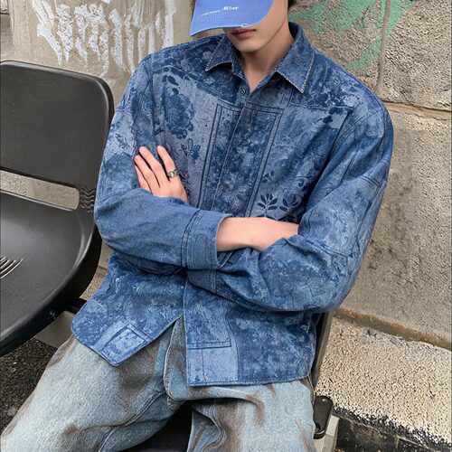 轻奢高档男装新款潮流衬衫