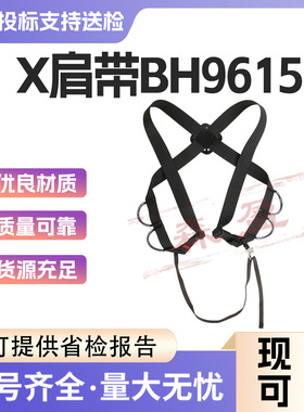 BARHAR岜哈 X肩带 胸带探洞绳索救援户外攀冰攀岩攀登黑色SRT肩带