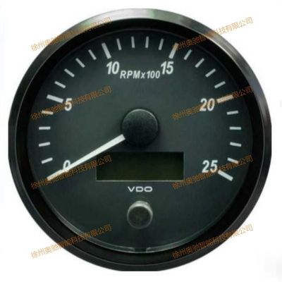CAN总线转速表VDO转速表 2500转 安装直径80-85mm支持J1939