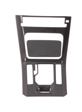 用于2019款k3国产/CERATO-ABS黑色碳纤纹排挡框装饰件