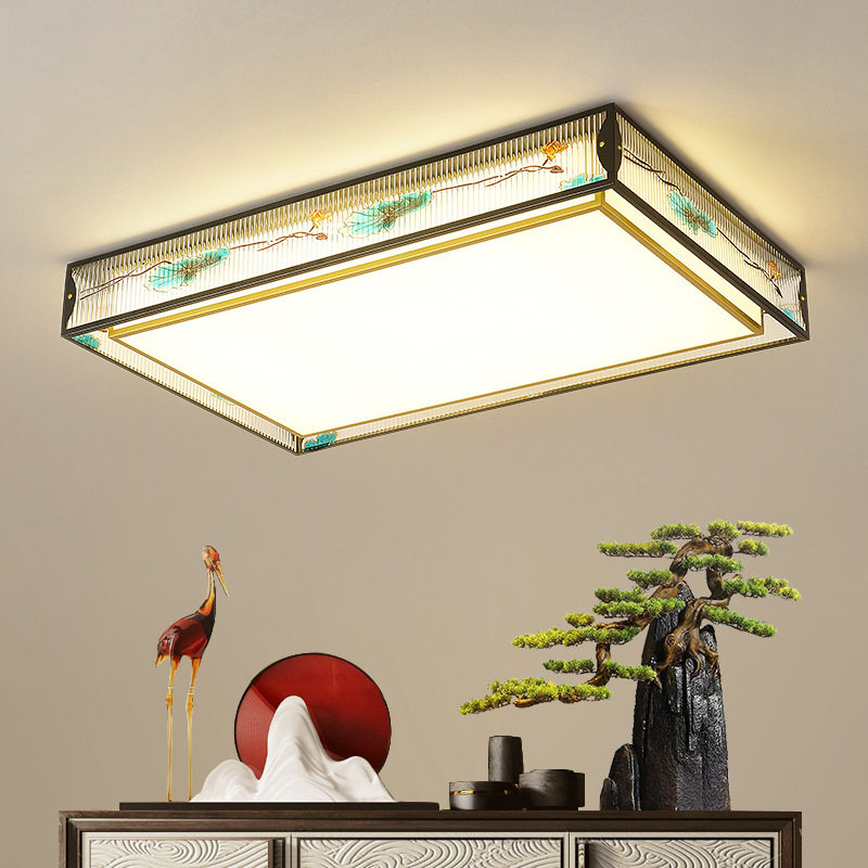 简约现代led客厅灯家用大气卧室灯中国风2023年新款新中式吸顶灯