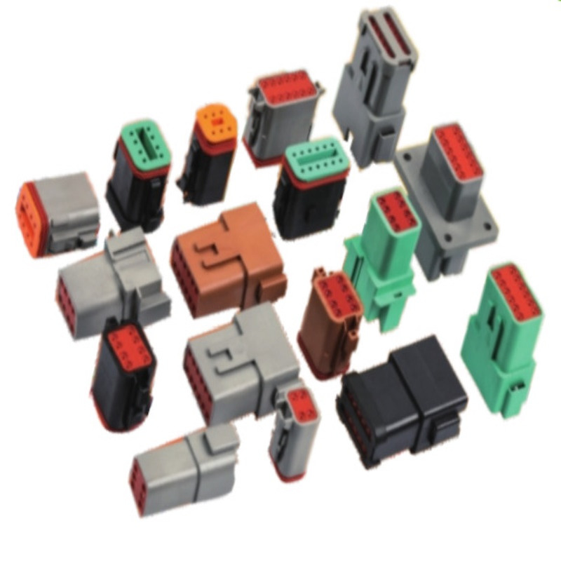 安费诺HC18B-S32 新能源汽车信号连接器 32芯防水连接器 6+26插头