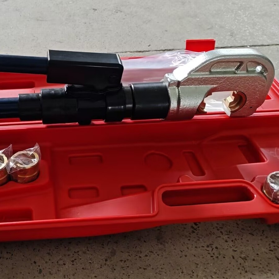 德式HT-131L接线工具顶部翻转型压线钳德式端子液压钳安全装置