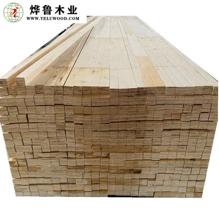 2025出口包装箱用杨木LVL免熏蒸木方胶合板木方强度好单板层积材