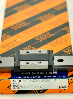 THK直线导轨，RSR12WVM标准，RSR12WN加长滑块