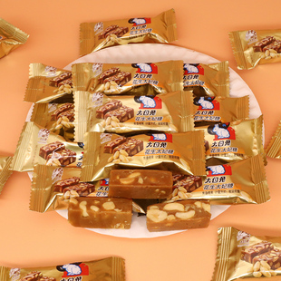 大白兔花生太妃糖婚庆喜糖120g年货送礼休闲零食糖果