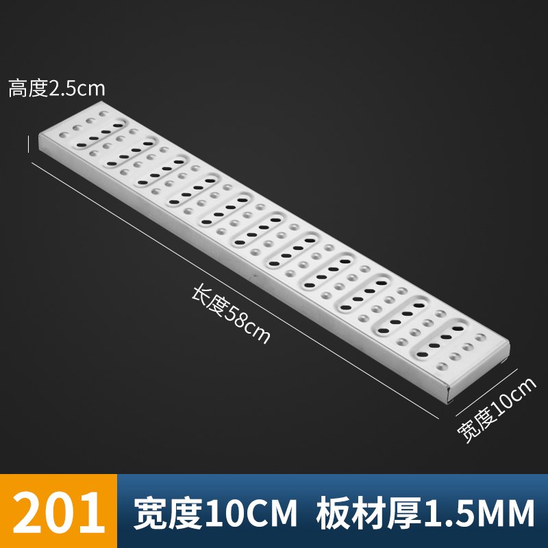 304不锈钢地h沟盖板酒店水槽厨房下水道盖板饭店排水沟地漏盖热卖