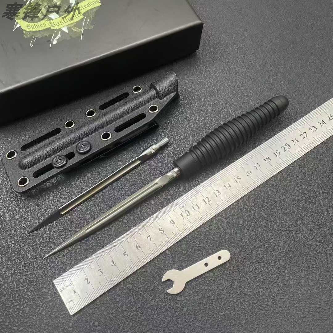 巴斯蒂内利可拆卸冰锥户外防身便携凿冰工具野营用品随身未开刃