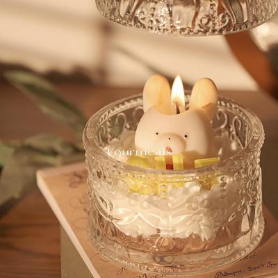 《钱兔似锦》生日礼物女生香薰蜡烛礼盒fourmeals摆件送闺蜜小众