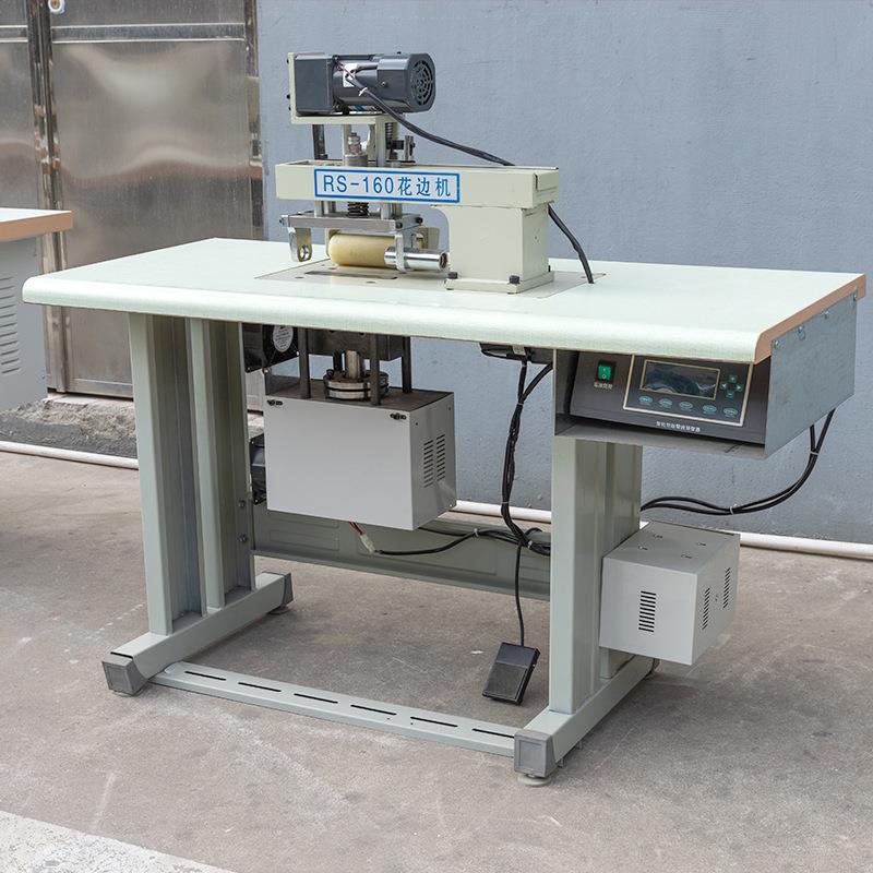 RS-160超声波花边机气动气缸双脚踏配内置模具超声波缝纫机