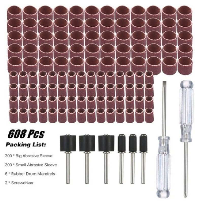 608PC砂圈套装套装 电磨吊磨机配件组合打磨抛光切割厂家批发