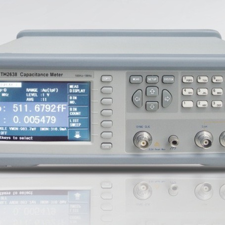 同惠TH2638/TH2638A电容测量仪同惠阻抗仪数字电桥