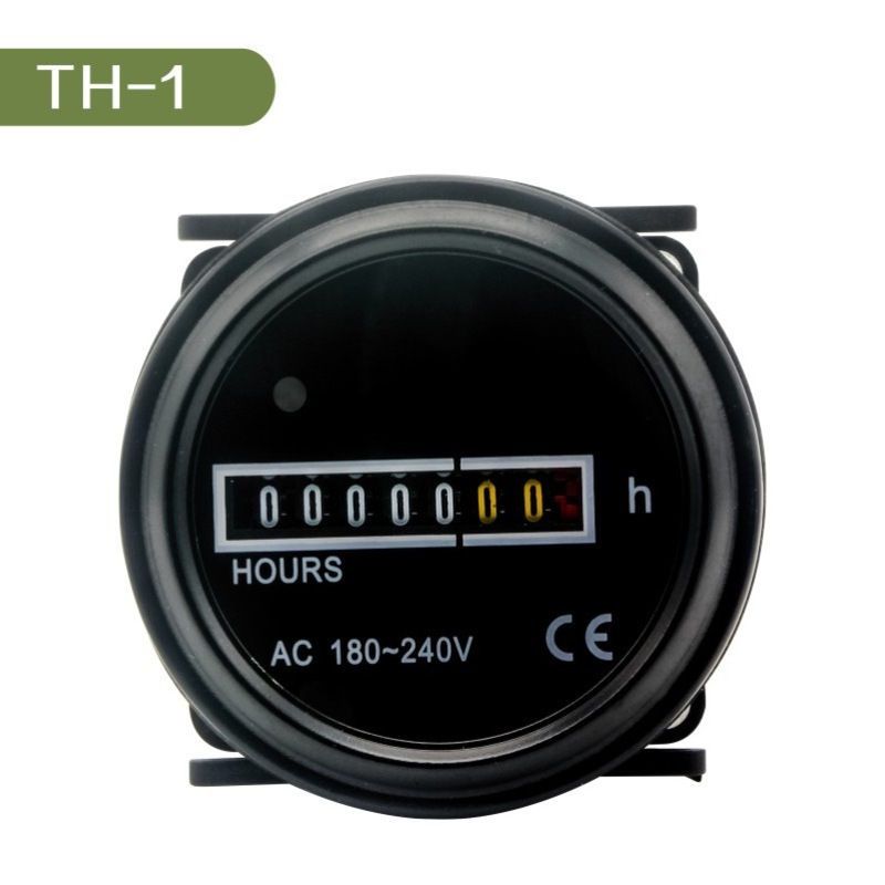 TH-1/SH-1发电机船用车载仪表计时器累加累时器AC/DC10-60V计数