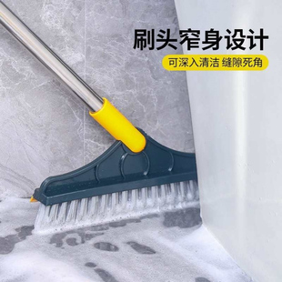 地刷卫生间无死角地板刷刮水器厕所卫生间清洗地砖缝浴室洗墙刷子