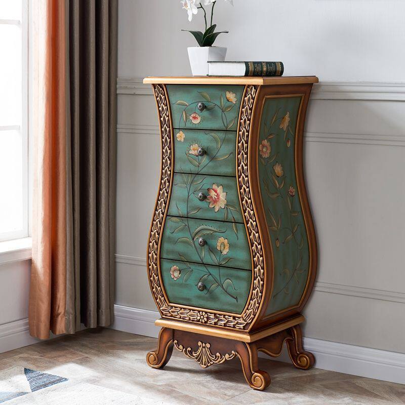 欧式三四五斗柜装饰柜收