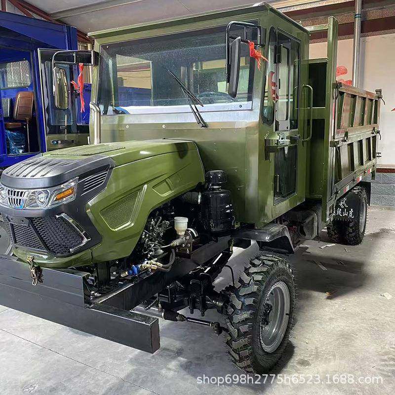 8吨四驱爬山王农用四不像翻斗车可拉毛竹建筑工地使用厂家