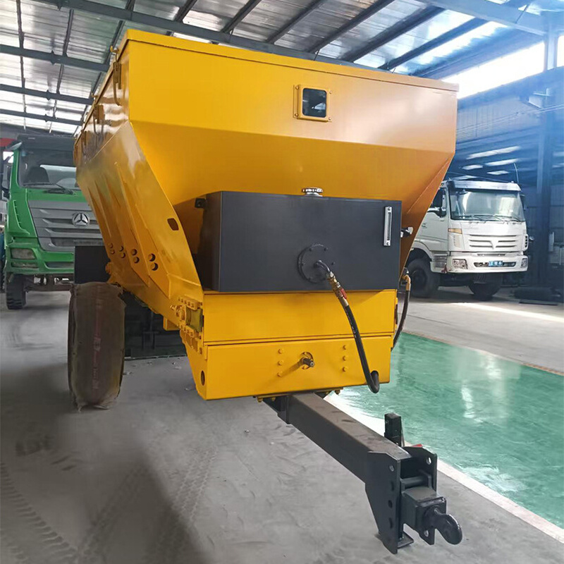 撒灰车厂家 工程布灰机 车载式白灰粉料撒布机 摊铺均匀