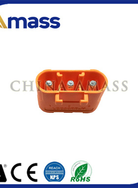 Amass新品直流插头 LCC30PB-M公头平替泰科安德森MOLEX进口连接器