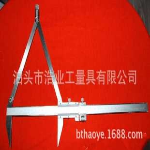 150 250 不锈钢划线卡尺0 200 画圆弧划线段 300mm 分度值0.1