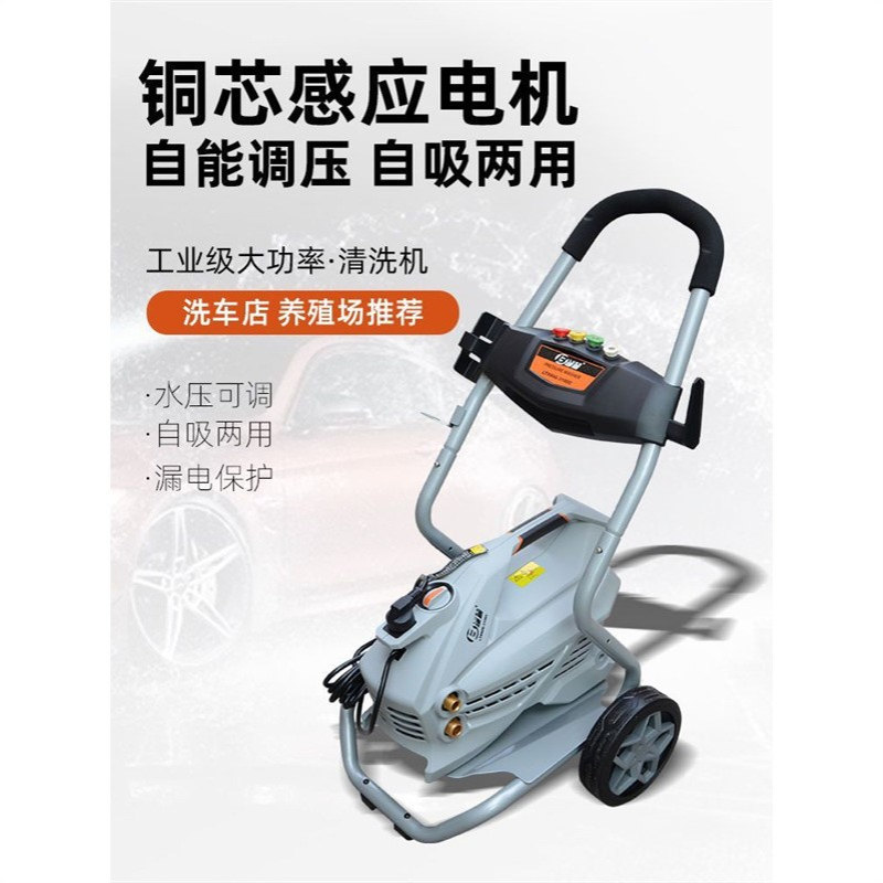 绿田绿霸LT-890G分体式高压洗车机手提清洗机家用220V大功率水泵
