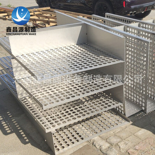 开孔率45% 吸收塔烟气均布板 1.4529吸收塔托盘 2205烟气塔盘