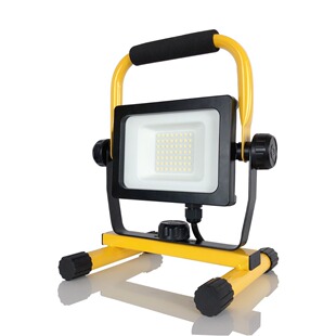 韦德照明厂家供应户外便携式 30w手提可移动led投光工作灯3500流明