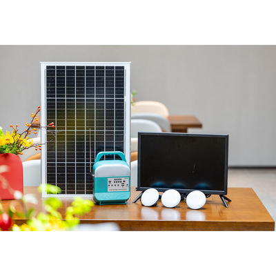 Solar Energy Small System Solar Home Lighting Kit with FM