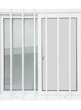 箱式房快拼箱折叠打包箱房专用塑钢推拉窗1100*1120mm单层钢化出