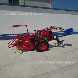 小型单行玉米秸秆粉碎玉米联合收割机 柴油186玉米收获机掰棒子机