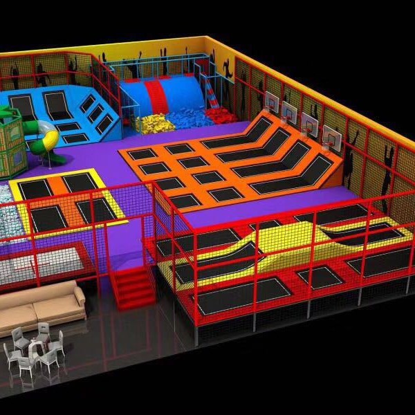 厂家直销儿童乐园蹦蹦床大型儿童蹦蹦床 幼儿园室外跳跳床