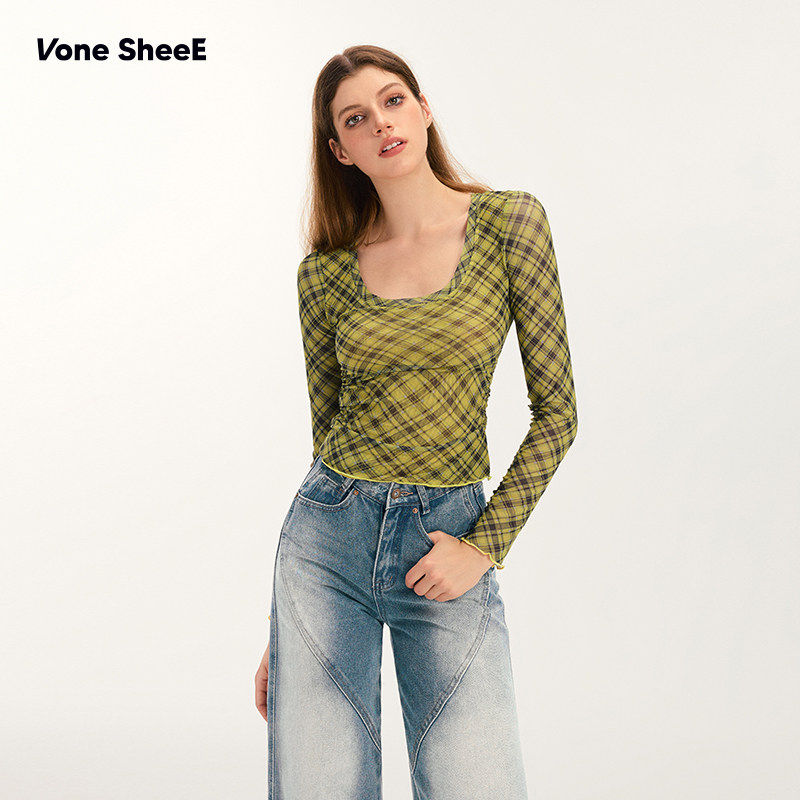 Vone SheeE 辣妹早秋穿搭2026宽松百搭阔腿裤美式复古水洗牛仔裤,女装/女士精品,牛仔裤,淘宝优惠券,粉丝福利购,淘宝优惠卷