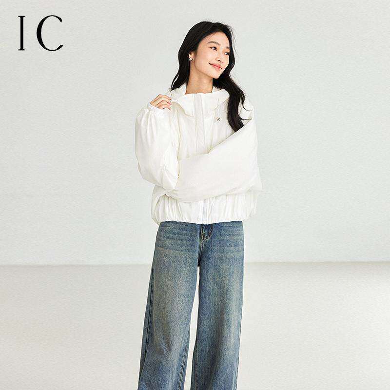 【柳哥严选】IC羊毛填充短款通勤面包棉服女冬季时尚气质休闲宽松