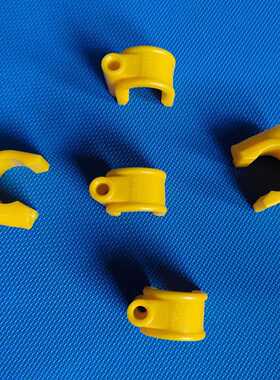 厂家直销黄色DN15塑料波纹管管卡  煤气管卡 价格优惠厂家