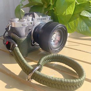 手工编织绳相机手腕带绳富士XS20XT50xt30手绳挂绳手绳配件A7C2