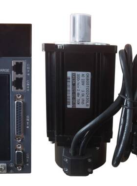 80伺服电机2.4NM3000转750WAC220V80交流伺服电机