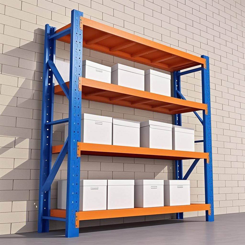 500KG长1.5米2米工业多层DIY铁架子置物架货物架重型仓库仓储货架