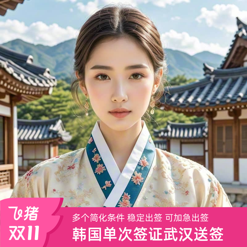 韩国单次签证武汉送签