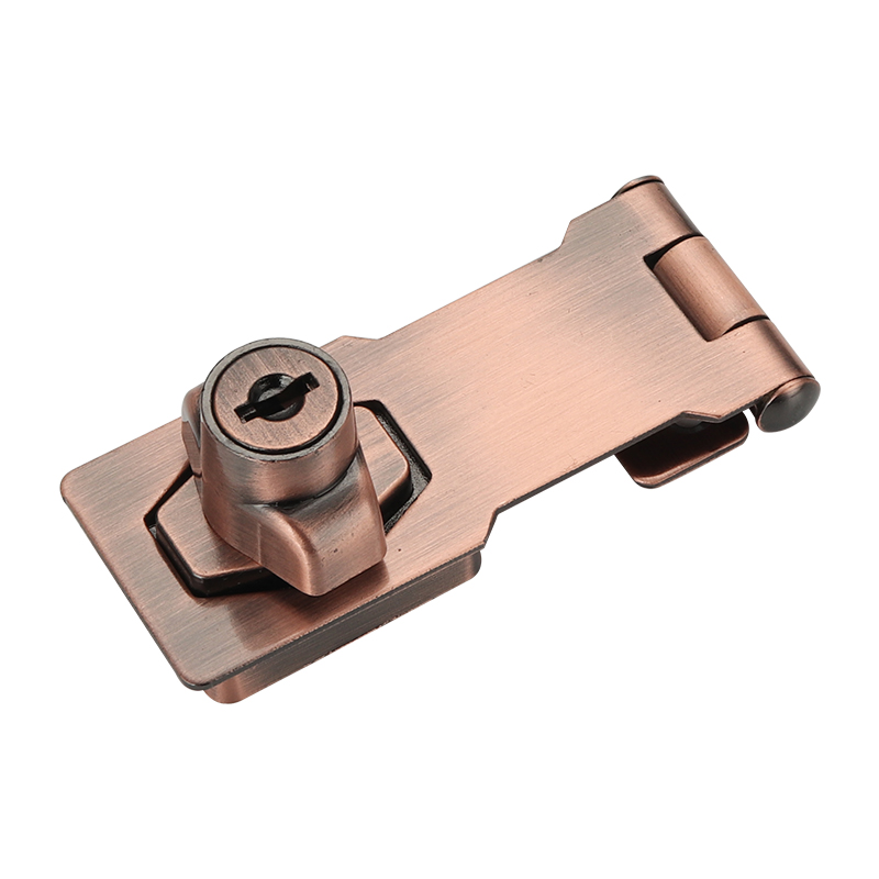 柜门锁扣搭扣办公室抽屉柜子锁家用床头柜门锁具平锁免开孔家具锁